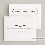 "Garland" - Party Thank You Cards in Balsam Fir by Claudia Orengo - FREE Recipient Addressing