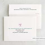 "Candycanes" - Party Thank You Cards in Greenery by AK Graphics - FREE Recipient Addressing