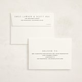 "In Love" - Party Thank You Cards in Linen by Vanessa Doyle - FREE Recipient Addressing