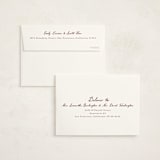 "Handwritten" - Party Thank You Cards in Wine by Cass Loh - FREE Recipient Addressing