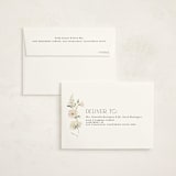 "Gentle Garden" - Party Thank You Cards in Sage by Itsy Belle Studio - FREE Recipient Addressing