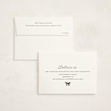 "Cheers" - Party Thank You Cards in Linen by Baumbirdy - FREE Recipient Addressing