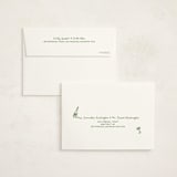 "First Course Party" - Party Thank You Cards in Forest by Cotton and Bow - FREE Recipient Addressing
