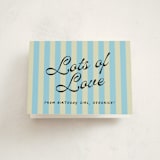 "calvin" - Party Thank You Cards in Summer Blue by chocomocacino - Front