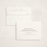 "festive framework" - Party Thank You Cards in Evergreen by Rebecca Durflinger - FREE Recipient Addressing