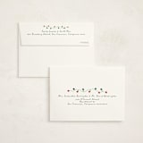 "Christmas Lights" - Party Thank You Cards in Chardonnay by Sherley Ferreira - FREE Recipient Addressing
