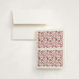 "Heart Flowers" - Party Thank You Cards in Ivory by Sierra Lee - Front