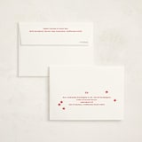"Party in the USA" - Party Thank You Cards in Crimson by Baumbirdy - FREE Recipient Addressing