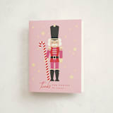 "Cracking" - Party Thank You Cards in Candy by Hudson meet Rose - Front