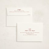 "Shhhhhhhhh" - Party Thank You Cards in Caramel by Gwen Bedat - FREE Recipient Addressing