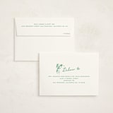"Golf Sketch" - Party Thank You Cards in Evergreen by Stacey Meacham - Envelope Addressing