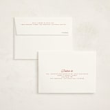"Milestone Birthday" - Party Thank You Cards in Cherry by Stacy Maalouf - Envelope Addressing