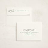 "Festive Outlines" - Party Thank You Cards in Snow by Owl and Toad - Envelope Addressing