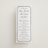 "Handwritten" - Letterpress Long Programs in Moss by Cass Loh - Front