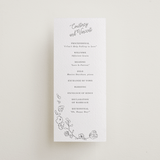 "Note" - Letterpress Long Programs in Gravel by Baumbirdy - Front