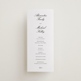 "Finely" - Letterpress Long Programs in Soft Black by Ani Somi - Front