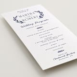 "Botanical Dream" - Letterpress Long Programs in Lapis by Sherley Ferreira - Detail