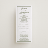 "Marshland" - Letterpress Long Programs in Artichoke by Oscar and Emma - Karly Depew - Front
