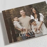 "feeling grateful" - Thanksgiving Cards in Cotton by Sara Hicks Malone - Detail