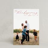 "scripted thanksgiving" - Thanksgiving Cards in Maple Leaf by Liz Conley - Front