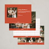 "scripted thanksgiving" - Thanksgiving Cards in Maple Leaf by Liz Conley - Back of Card Options