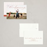 "scripted thanksgiving" - Thanksgiving Cards in Maple Leaf by Liz Conley - Assembled