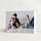 "We Are Grateful" - Thanksgiving Cards in Pearl by Kristel - Folded Card