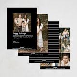 "Bliss" - Thanksgiving Cards in Cotton by MatchaMilktea - Back of Card Options