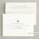 "Acorn" - Thanksgiving Cards in Cream by Ashlee Townsend - FREE Recipient Addressing