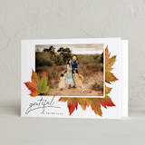 "Maple Lovers" - Thanksgiving Cards in Autumn by Grae - Folded Card