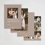 "Give Thanks Modern" - Thanksgiving Cards in Powder by Kristel - Back of Card Options