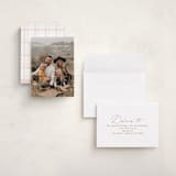 "Simple Script" - Thanksgiving Cards in Whipped Cream by Owl and Toad - Assembled