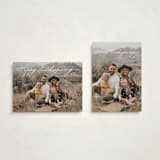 "Simple Script" - Thanksgiving Cards in Whipped Cream by Owl and Toad - Photo Orientation Options