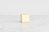 "Brushed Gold Cube" - Place Card Holders in Gold by Minted - Close-up