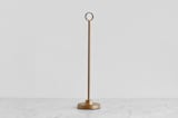 "Brass Round" - Place Card Holders in Brass by Minted - Close-up