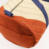"Triangle Canvas Duffle Bag" - Tote Bag in red by Anchal