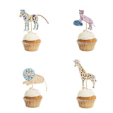 "Safari Cupcake Toppers (16)" - Party Cake Toppers in multicolorassorted-colors by MA FÊTE