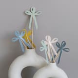 "Signature Cake Toppers: Pink, Mint, Blue, Mustard (8)" - Party Cake Toppers in multicolorassorted-colors by MA FÊTE