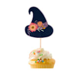 "Halloween Cupcake Toppers - Pack of 16" - Party Cake Toppers in orange by MA FÊTE