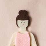 "Felt Doll Starter Set - Hazelnut" - Toys in multicolor by Lowercase Toys