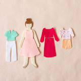 "Felt Doll Starter Set - Cinnamon" - Toys in multicolor by Lowercase Toys
