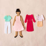 "Felt Doll Starter Set - Caramel" - Toys in multicolor by Lowercase Toys