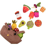 "Felt Picnic Basket" - Toys in brown by Global Goods Partners