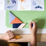 "Mini Tangram Block Set" - Toys in multicolor by Lowercase Toys