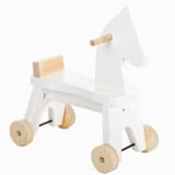 "The Wooden Riding Horse" - Toys in white by Millstream Home