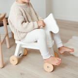 "The Wooden Riding Horse" - Toys in white by Millstream Home