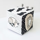 "Wee Gallery Soft Block - Baby Animals" - Toys in multicolor by Wee Gallery