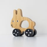 "Wee Gallery Push Toy - Bunny" - Toys in natural by Wee Gallery