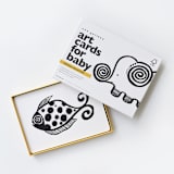 "Wee Gallery Tummy Time Gallery and Original Art Cards Gift Set" - Toys in multicolor by Wee Gallery