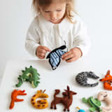 "Animal Alphabet" - Toys in multicolor by Nivas Collection